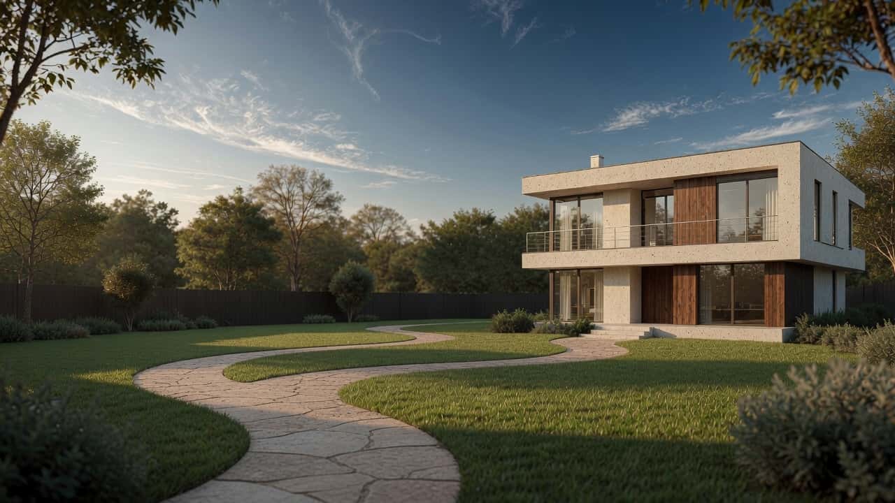 Casa moderna — financiamiento hipotecario en Perú con CrediGarantía Segura